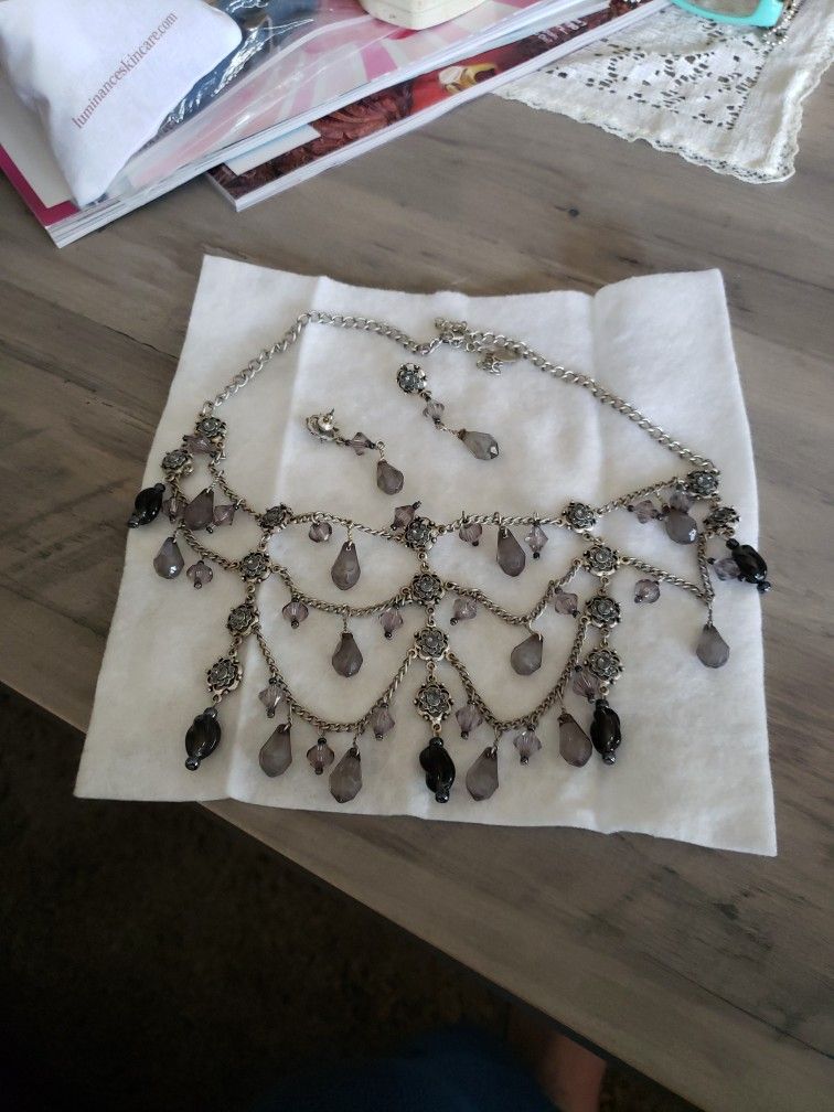 Intricate Bib Necklace + Earrings PROM? 