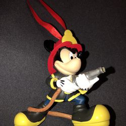 Disney Mickey Mouse Fire Fighter Christmas Ornament