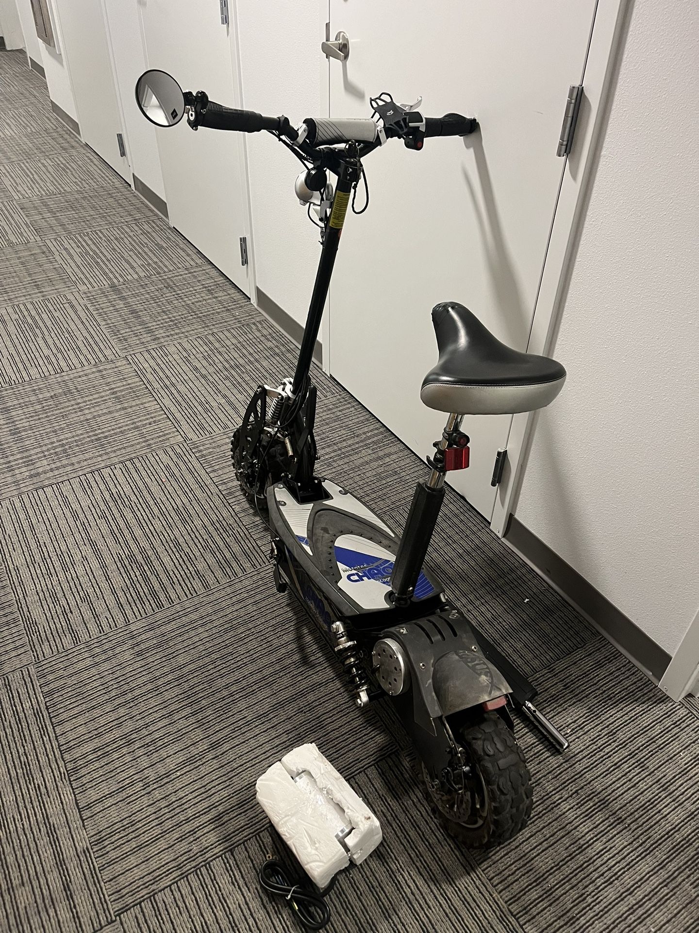 MotoTec Chaos CHAIN Driven Electric Scooter!!