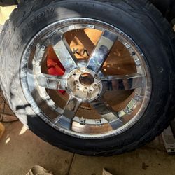 Set Of 4 Tires And Rims