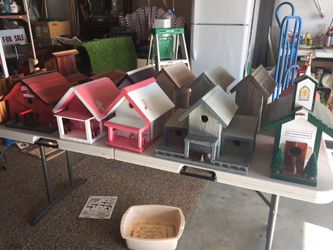 Unique Hand made Bird Houses