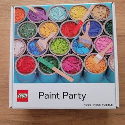 LEGO PAINT PARTY 1000 PIECE PUZZLE