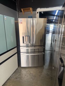 GE Profile Refurbished Four Door refrigerator With Door In Door - Stainless steel ‼️