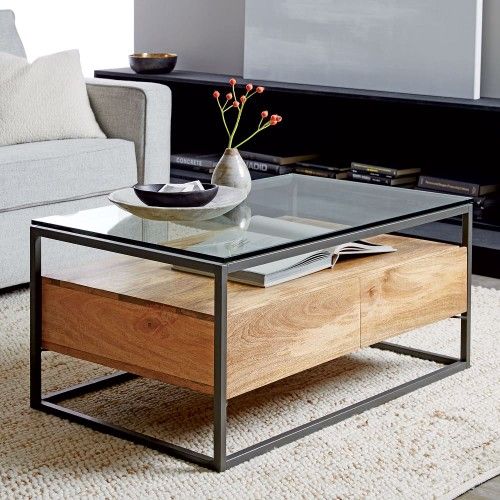 West Elm Storage Coffee Table