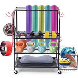 Exercise Equipment Organizer $45