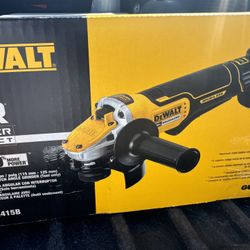 New DeWalt grinder