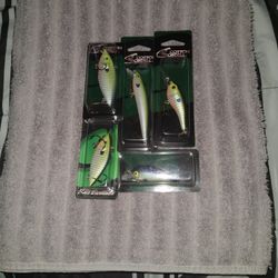 🔥Cotton Cordell🔥🎣 Bluegill Family Pack 5🔥Lures🐟🎣