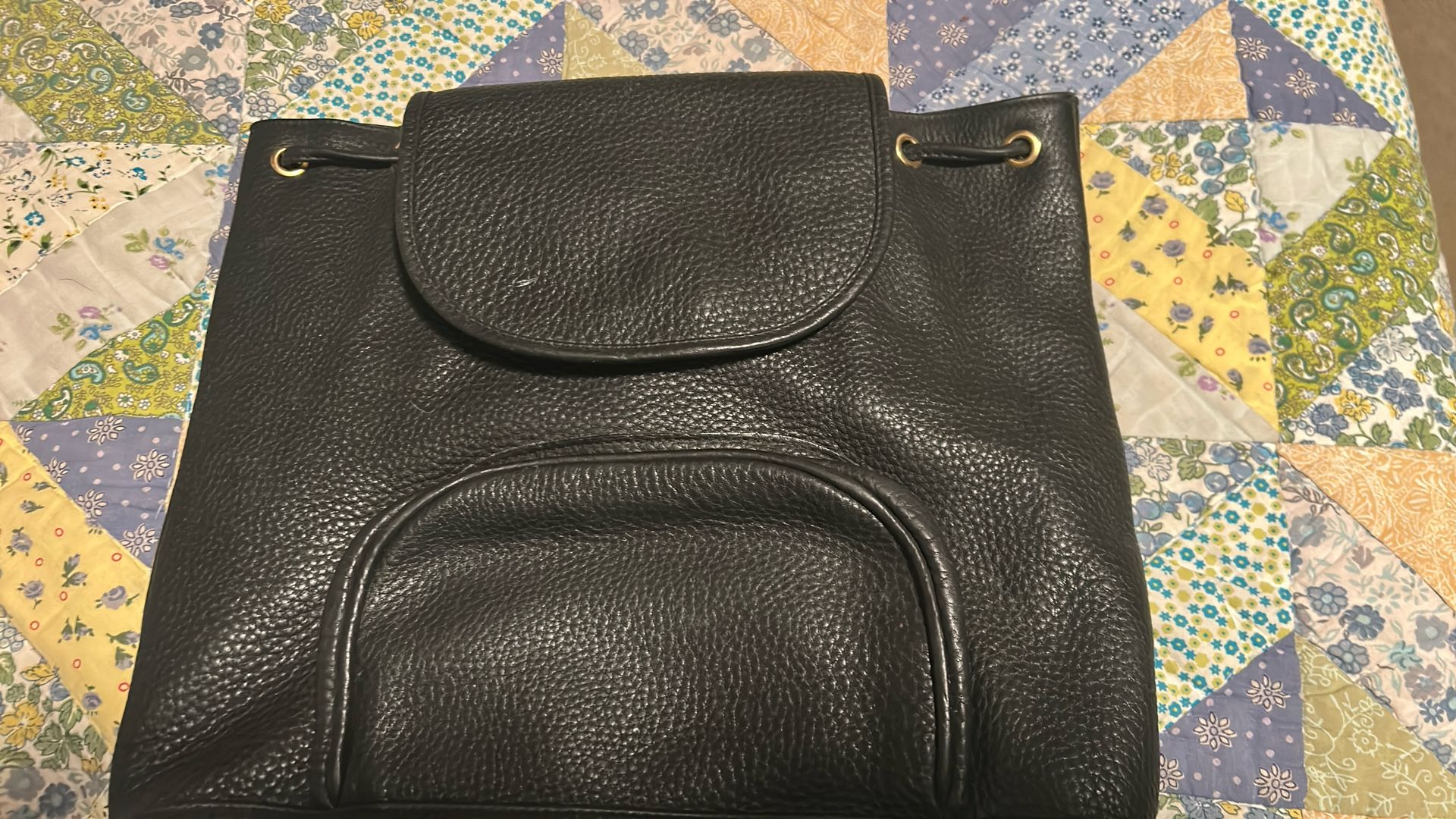Backpack Purse Made In Italy And Purchased In Italy-Italian Leather