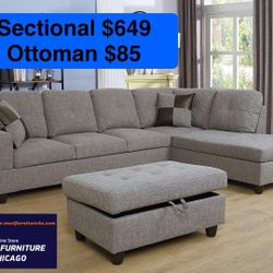 Brand New Sectional Sofa Couch 