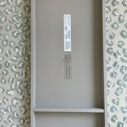 Dwell studio Changing Table Topper Gray Wood