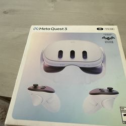 Meta Quest3 4k 512 GB with Batman Arkham Shadow