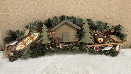 Cabin Fever Swag - 20” Long x 6” Wide  