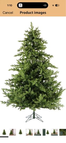 Fraser Hill Farm 9-Ft. Foxtail Pine Artificial Christmas Tree