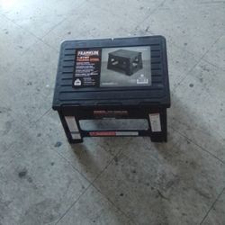 Franklin 1 Step Folding Stool 300 Pounds Specifications 9.5"L X 12.69"W x8.69"H