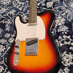 Donner Lefty Left Handed Telecaster 
