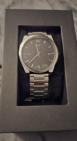 MVMT (contact info removed)8-D Element Silver Mens Watch 43 mm