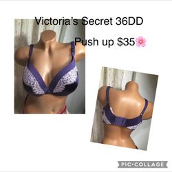 NEW BRA VICTORIA SECRET SIZE 36DD PUSH UP🌸🌸🌸FIRM PRICE ✅NO OFFERS👎SERIOUS BUYERS ✅
