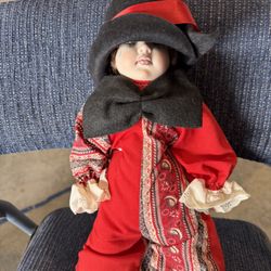 Porcelain Clown Doll