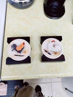 Rooster Coasters
