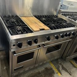 Viking 48” Gas Range Stainless Steel 2yr Warranty