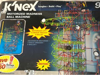 K’NEX Motorized Madness Ball Machine Building Set – 2004 Pieces – Incomplete/Parts Lot
