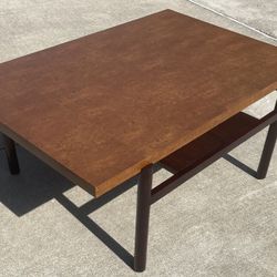 Henredon Coffee Table ~ Burl and Mahogany