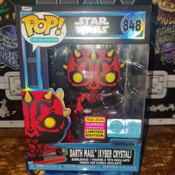 Funko Pop! Star Wars - Darth Maul (Kyber Crystal) 2026 Summer Convention LE 9500