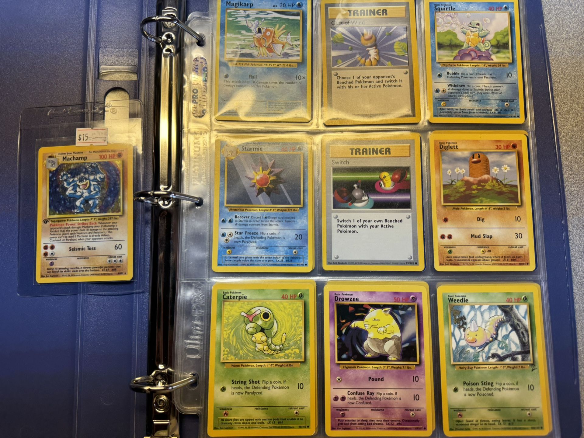 Vintage Pokemon Cards