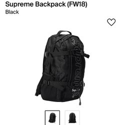 Supreme Backpack (Black)