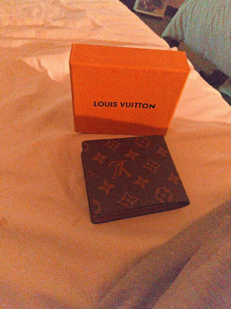 Louis Vuitton Marco Wallet Monogram Brown