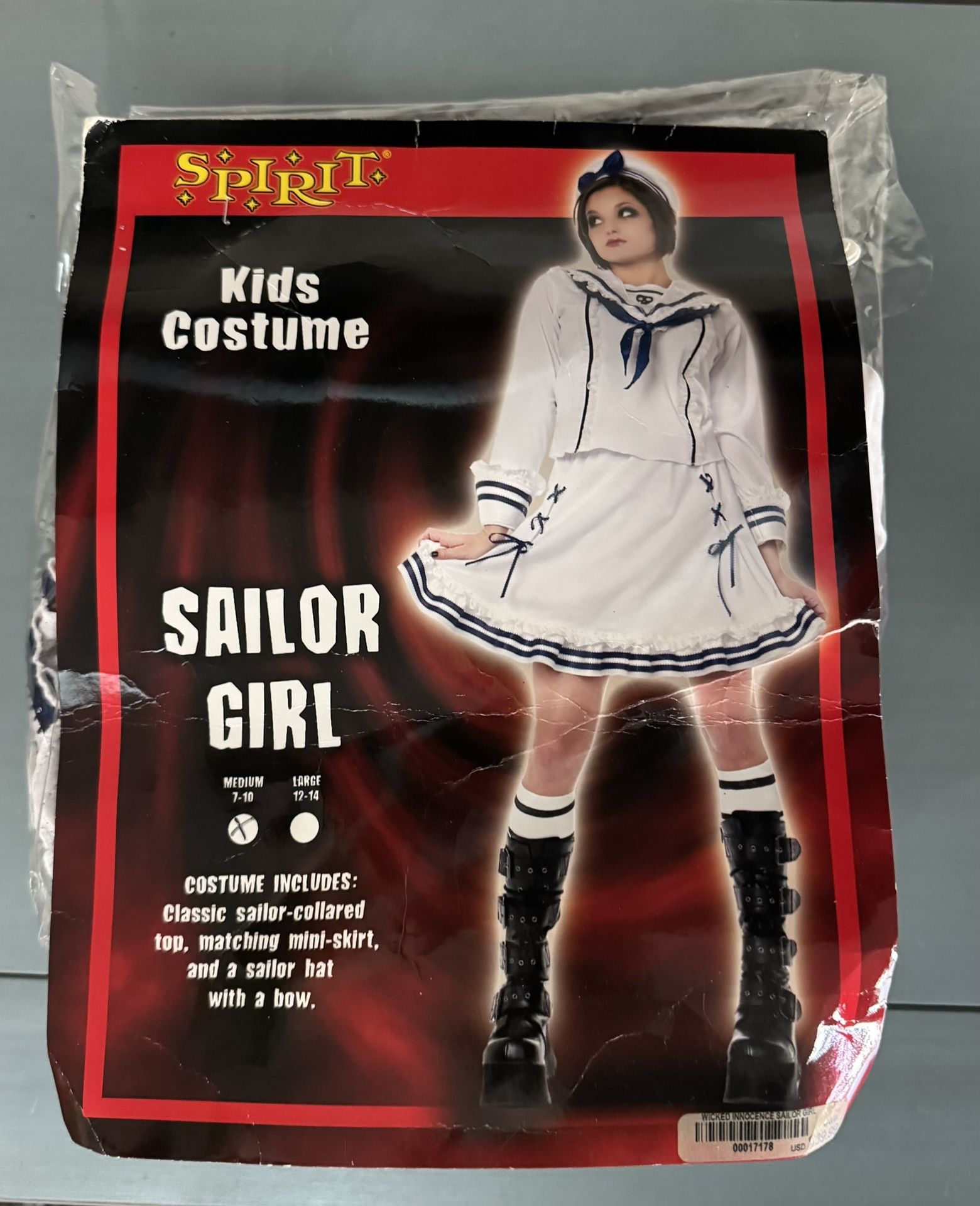 Child Size M Sailor Girl Costume Just $5