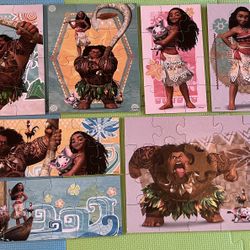 7 Disney Moana Puzzles (Offers Are Welcome)