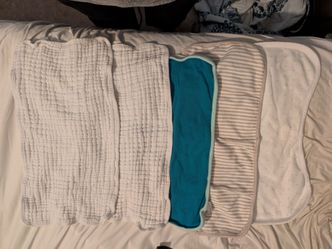 Baby burp cloths