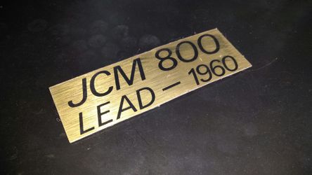 Marshall amp original decal