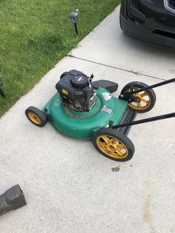 22 “ basic mower and a 22” craftsman self propelled electric start mower