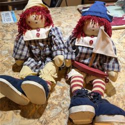 Raggedy Ann And Andy Dolls