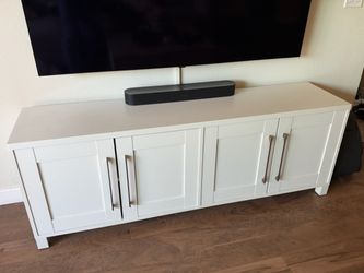 White TV Stand/Media Console