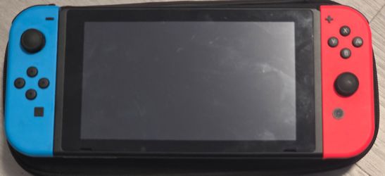 Nintendo Switch console with joycons Only