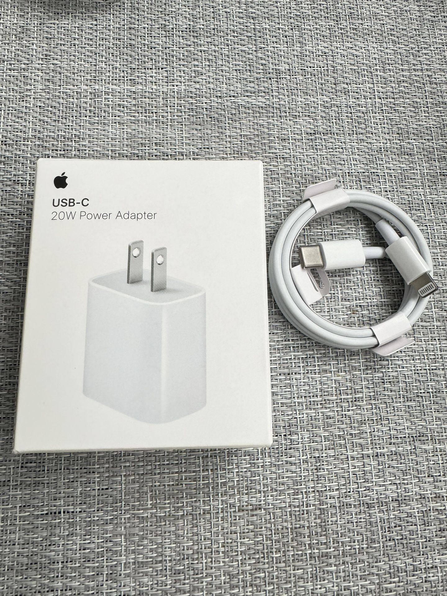 Apple 20W USB-C Wall Charger Power And Cable  iPhone 14 13 12 11 ,X, XS