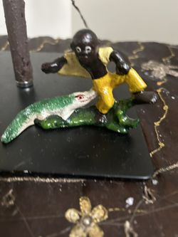 Vintage Americana Alligator Nipping Bottle Opener