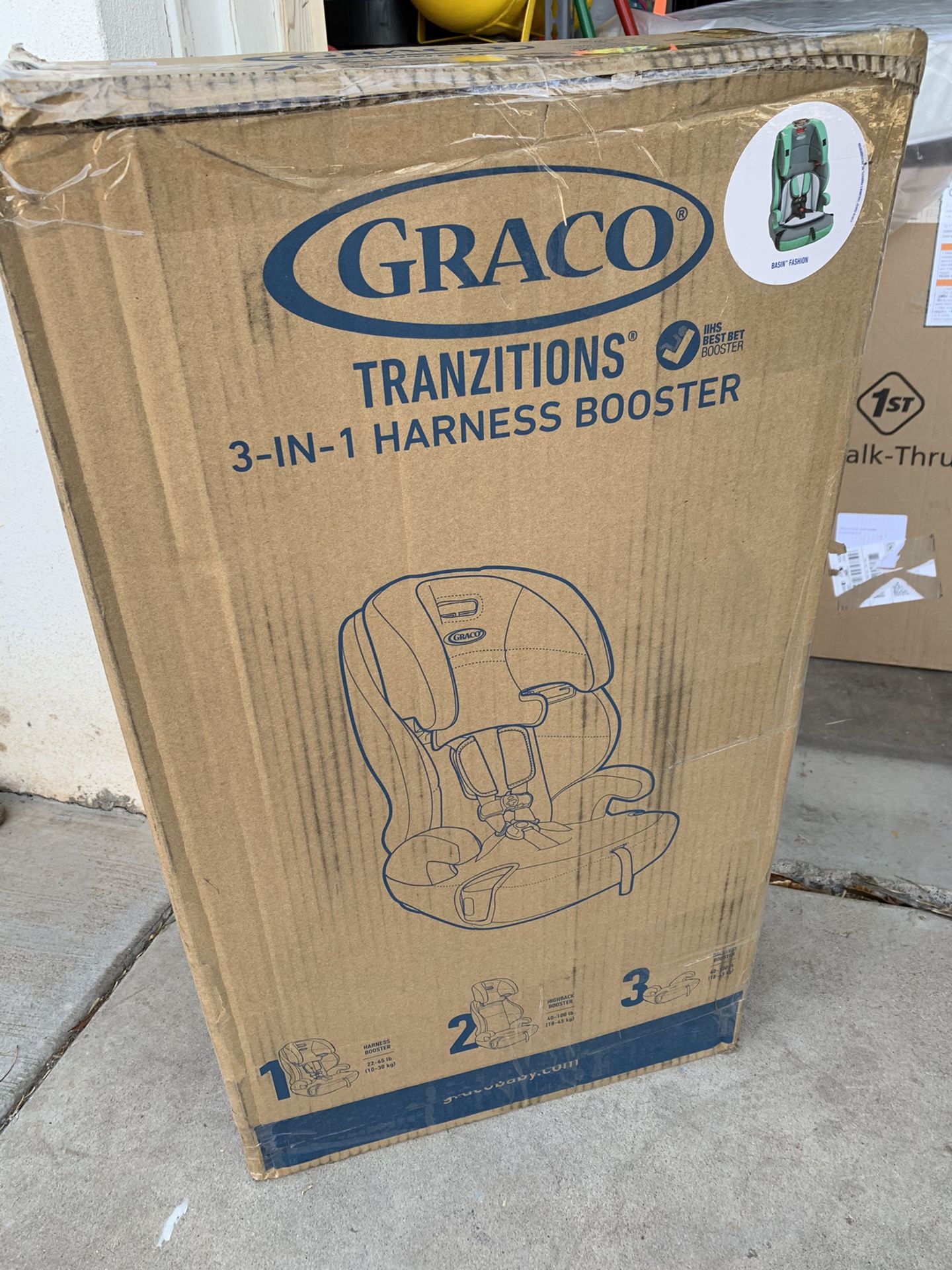 Graco Tranzitions 3 in 1 harness booster