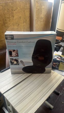 Massage comfort cushion with heat