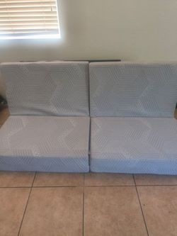 2 Foldable Twin Mattresses
