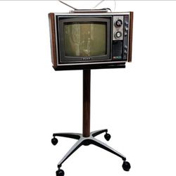 Rare 1969 Sony Trinitron KV-1210U 12” Color CRT TV Retro Gaming 1st US Trinitron