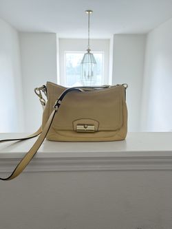 Yellow Coach Crossbody Bag