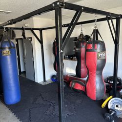 Heavy Duty Boxing Bag Rack