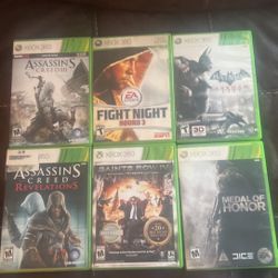 6 Xbox 360 Games