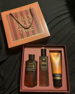 Bath And Body Works Mahogany Teakwood Scent Christmas Men Collection.