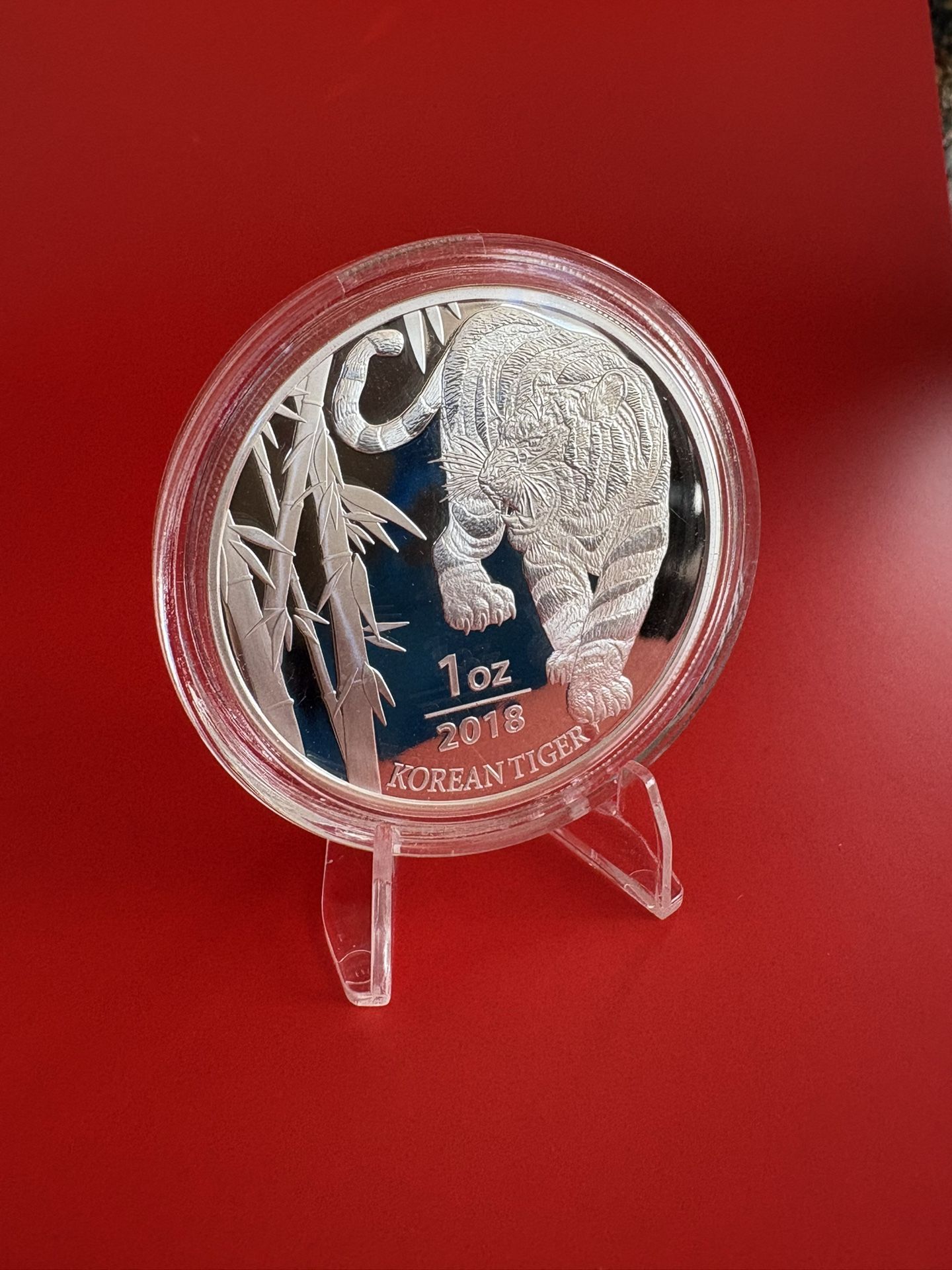 2018 Silver Tiger  From South Korea