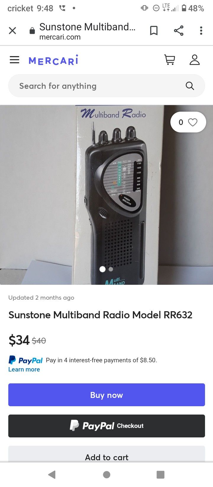 Sunstone Multi and Radio